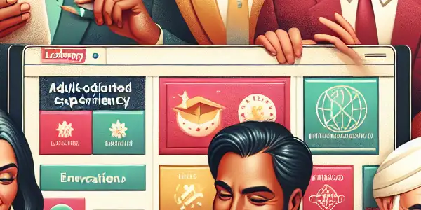 A lively digital scene showcasing diverse users engaging in a safe and exciting adult lottery experience with colorful prize promotions.